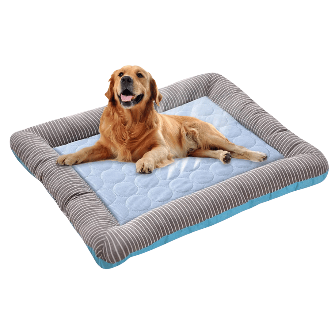 Icy-silk Cooling Dog Bed Cushion | Machine Washable