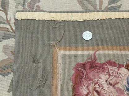 Palace Size Aubusson Rug 11x16, Large Aubusson Carpet