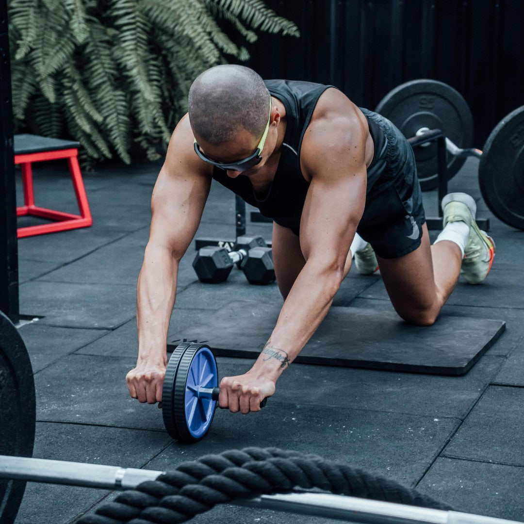 Ab Roller | Double Wheel Abdominal Trainer for Core Strengthening 1