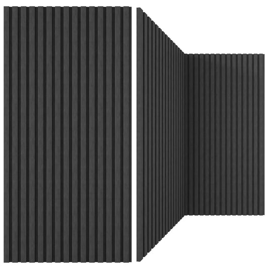 Akustisk 100% polyester väggpanel, 48x24x0.7 ljudisolerande väggpaneler