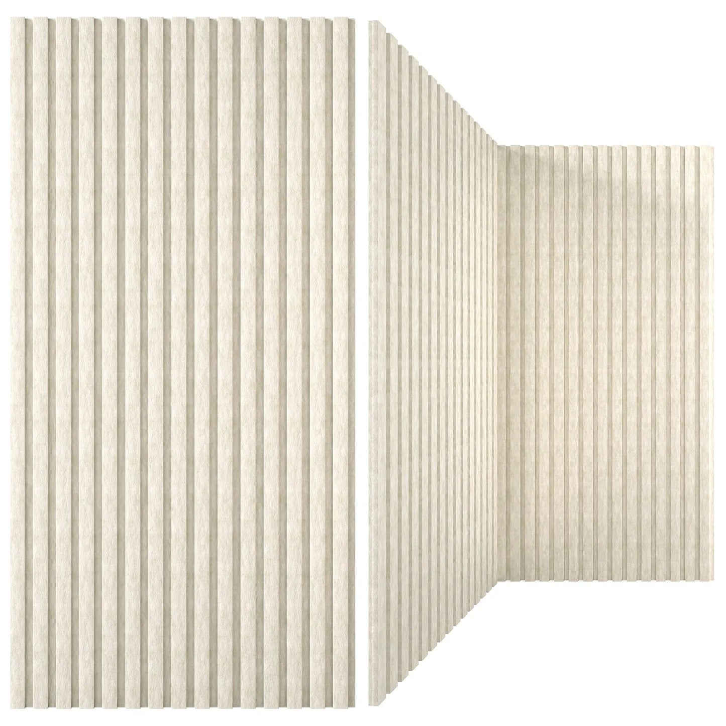 Akustisk 100% polyester veggpanel, 48x24x0.7 lydtette veggpaneler