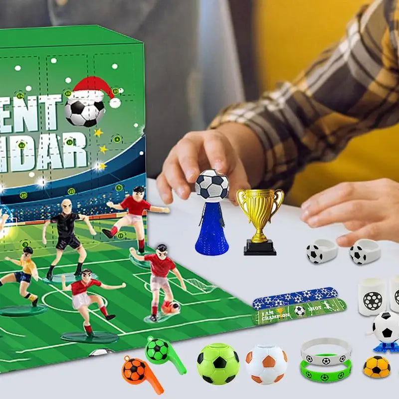 Advent Calendar | Interactive Football Stadium Building Set for Kids 4