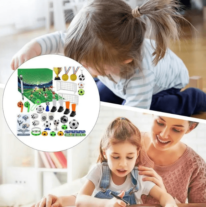 Advent Calendar | Interactive Football Stadium Building Set for Kids 5