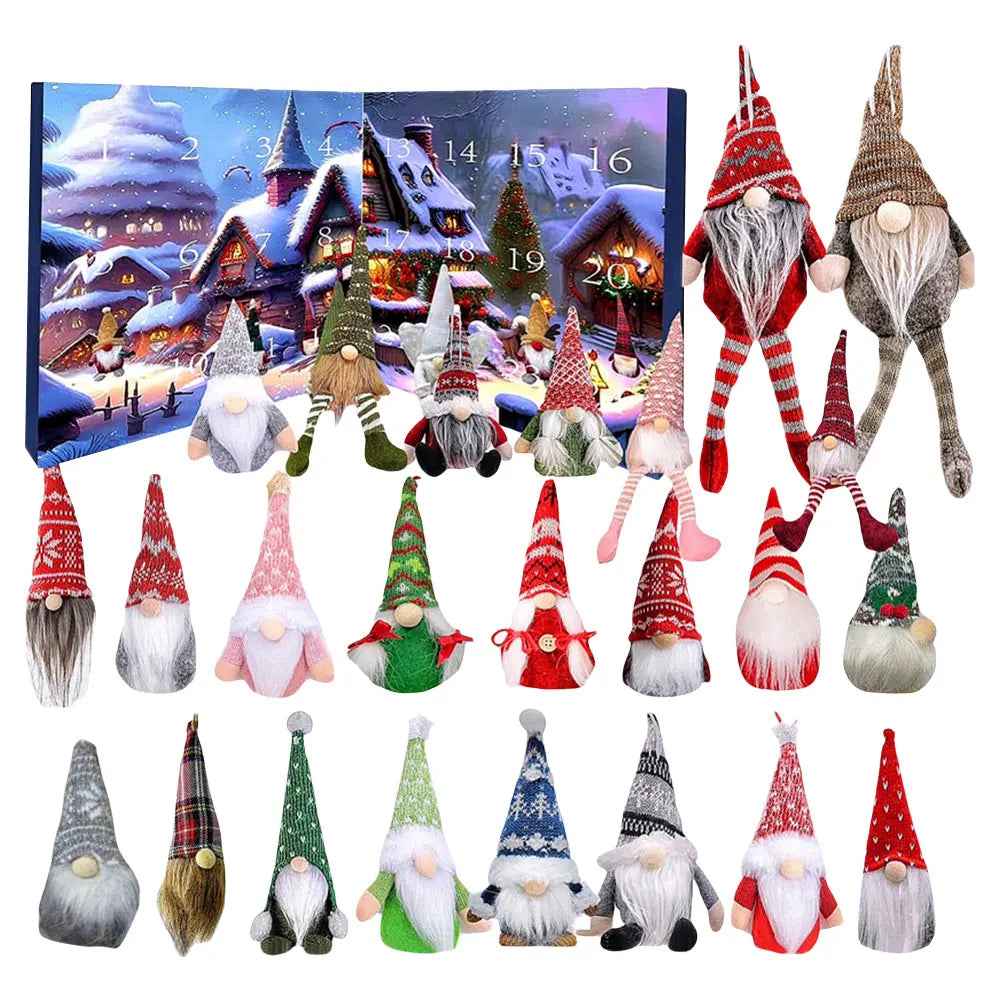 Advent Calendar | Whimsical Plush Gnome Countdown for Kids 2025 1