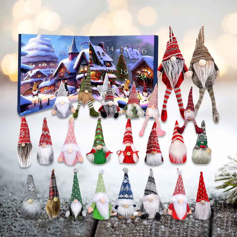 Advent Calendar | Whimsical Plush Gnome Countdown for Kids 2025 4