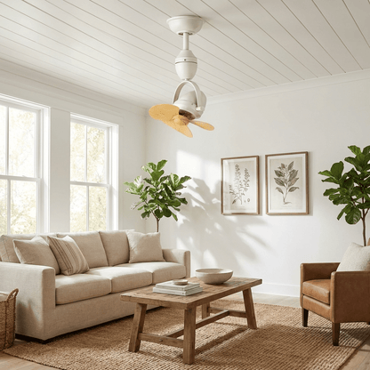 Aerion | Compact Ceiling Fan with Adjustable Pivot Arm 2