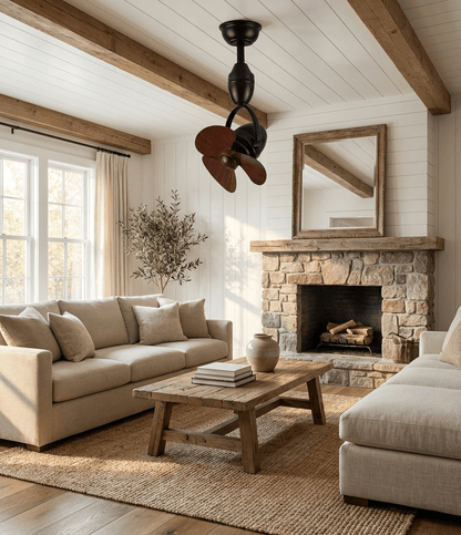Aerion | Compact Ceiling Fan with Adjustable Pivot Arm 3