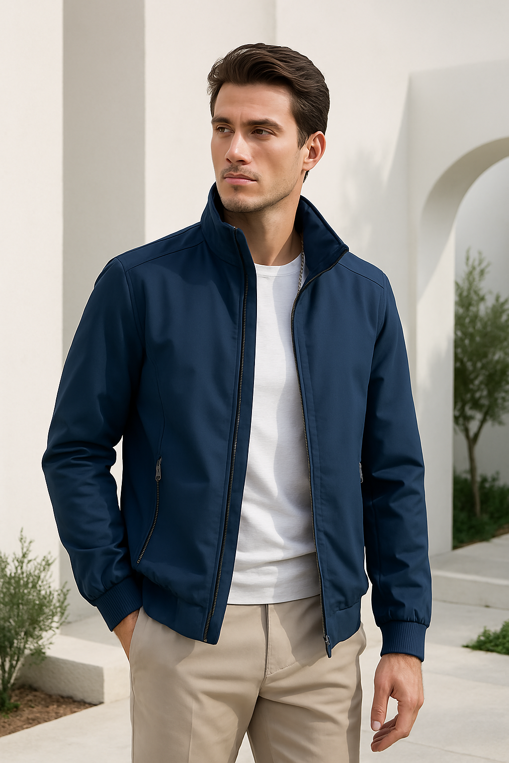 AirLight Summer Jacket | Windproof and Breathable Design for Men 0