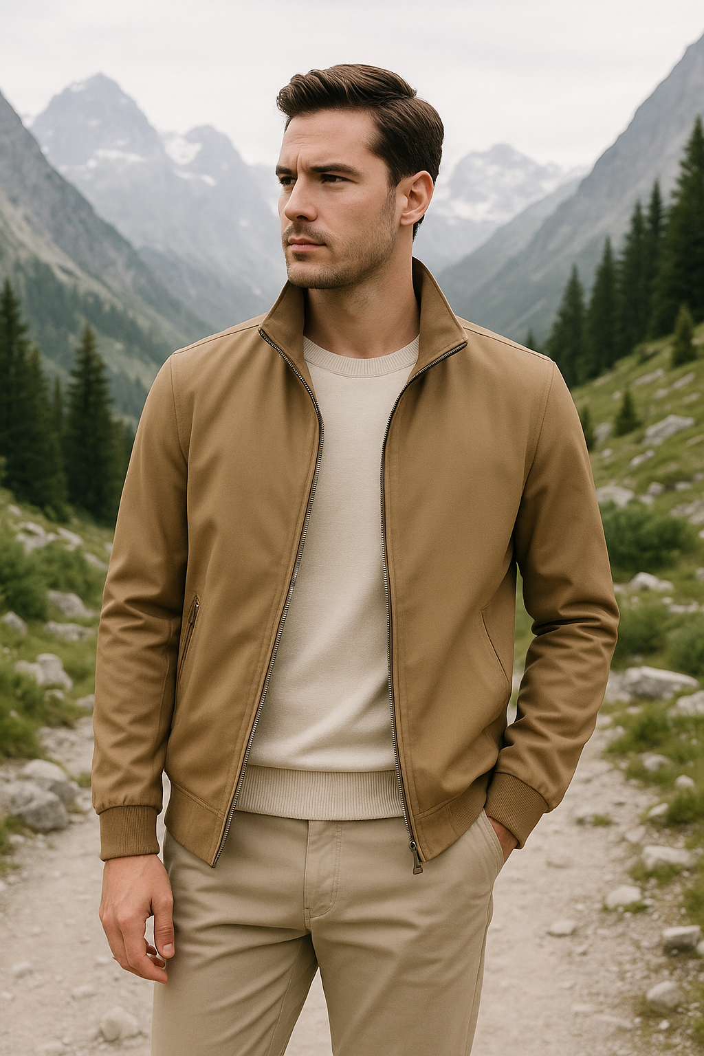 AirLight Summer Jacket | Windproof and Breathable Design for Men 4