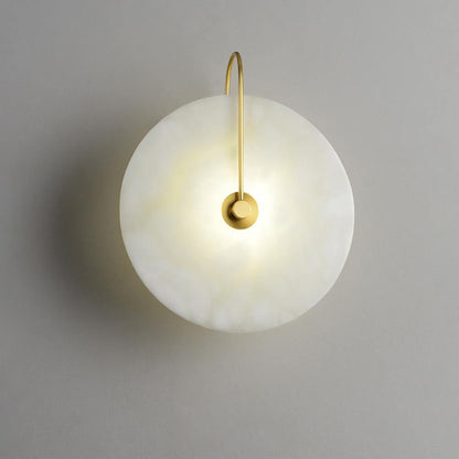 Alabaster Wall Sconce | Elegant LED Lighting with Modern Design 0