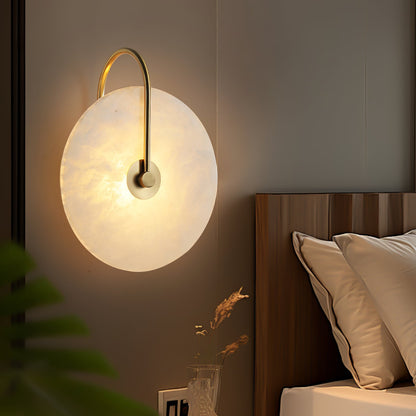Alabaster Wall Sconce | Elegant LED Lighting with Modern Design 8