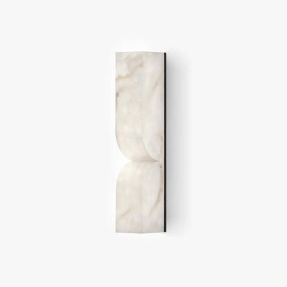 Alabaster Wall Sconce | Intricate Carved Design with LED Lighting 10