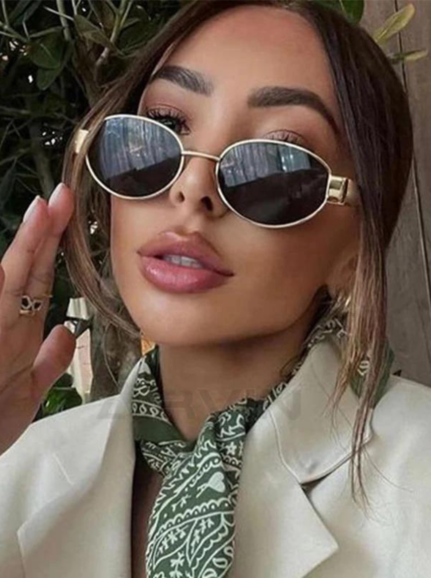 Alloy Frame Sunglasses | UV400 Polycarbonate Lenses for Maximum Protection 1