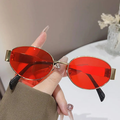 Alloy Frame Sunglasses | UV400 Polycarbonate Lenses for Maximum Protection 10