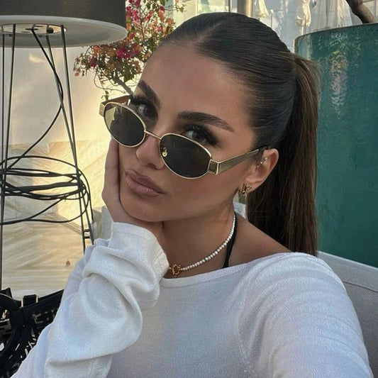Alloy Frame Sunglasses | UV400 Polycarbonate Lenses for Maximum Protection 3