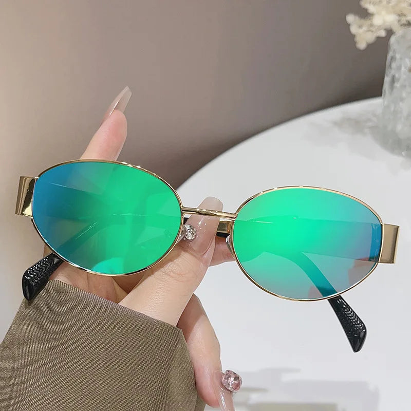 Alloy Frame Sunglasses | UV400 Polycarbonate Lenses for Maximum Protection 7