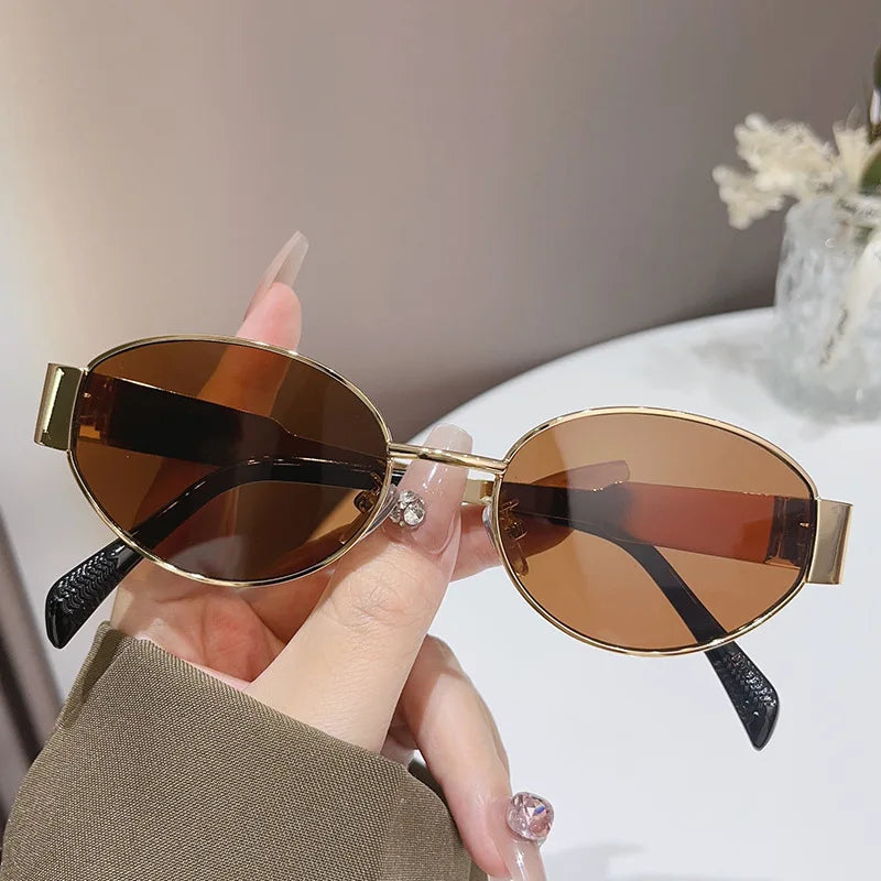 Alloy Frame Sunglasses | UV400 Polycarbonate Lenses for Maximum Protection 9