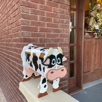 Animal Sculpture Mailbox | Handmade Metal Post Box for Outdoor Decor 1