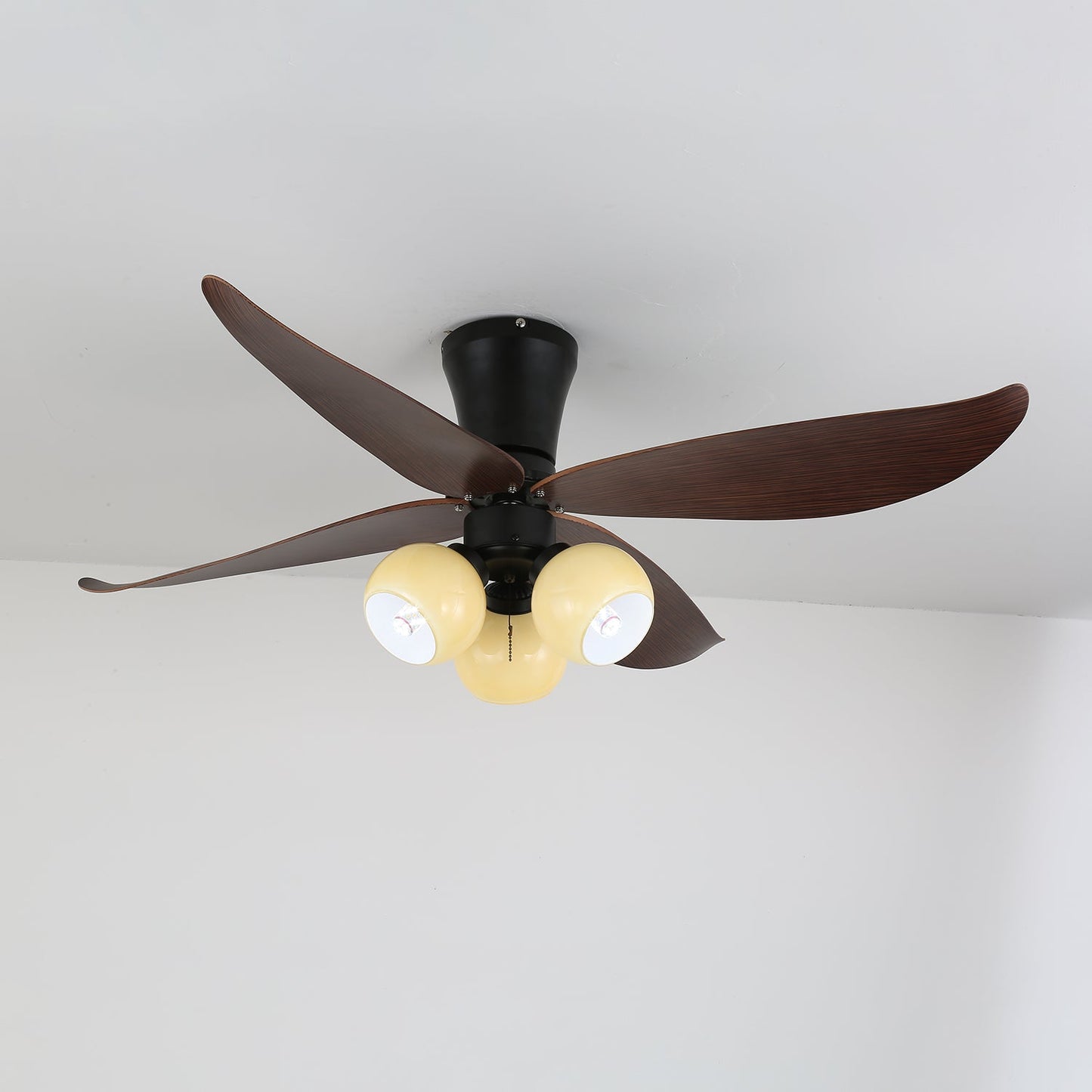Arbora Bloom | Ceiling Fan Light with Petal-Shaped Wooden Blades 7