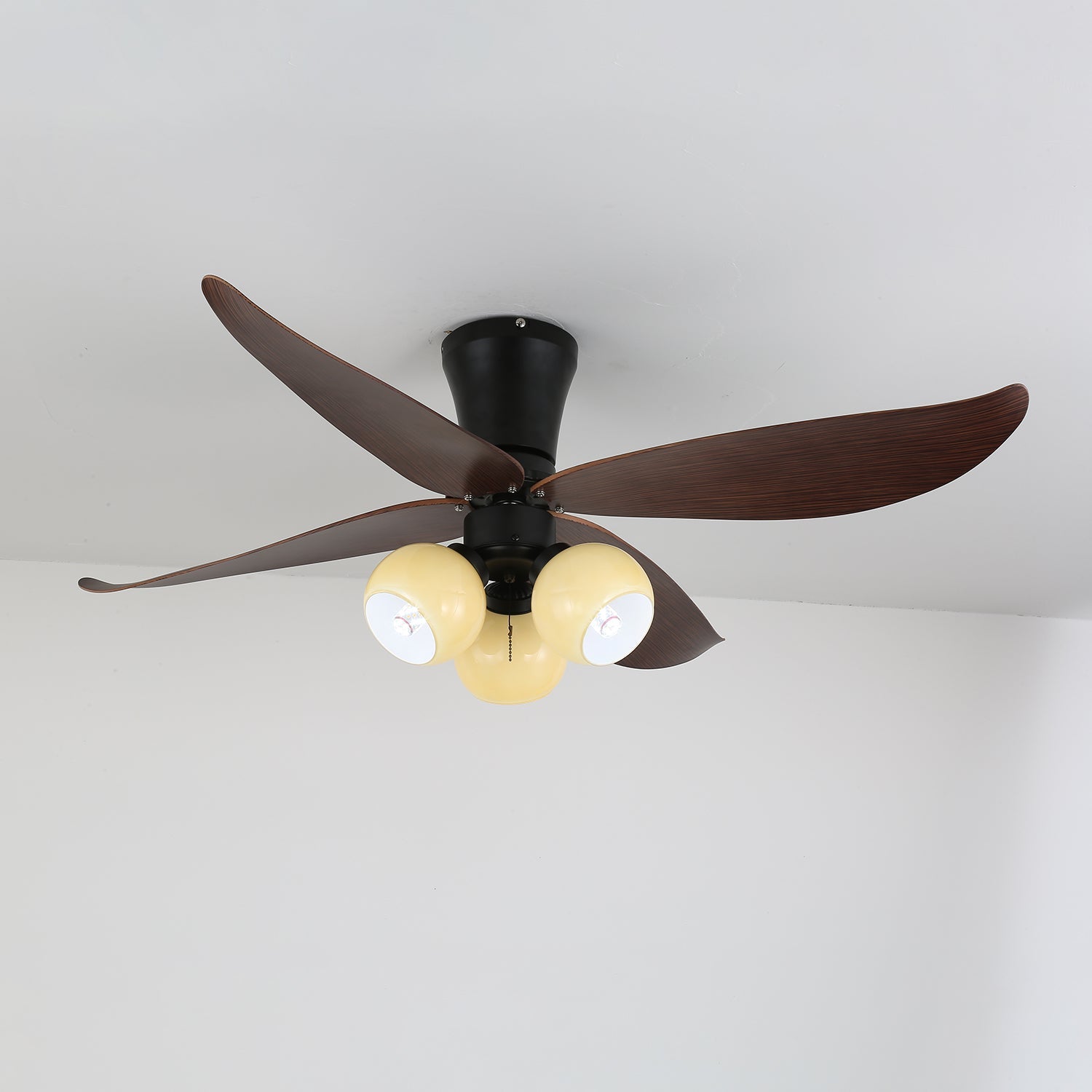 Arbora Bloom | Ceiling Fan Light with Petal-Shaped Wooden Blades 7