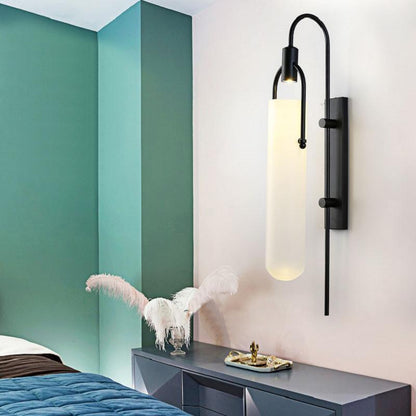 Arc Wall Lamp | Sleek Glass Design with Modern Matte Frame 7
