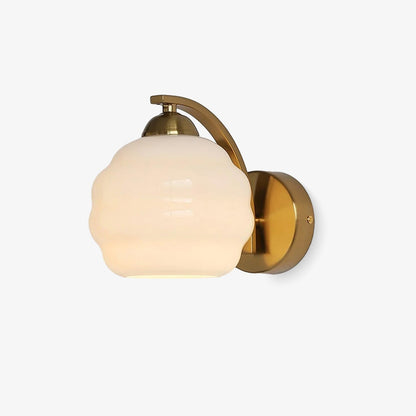 Art Deco Wall Sconce | Vintage Design with Warm Glass Shades 1