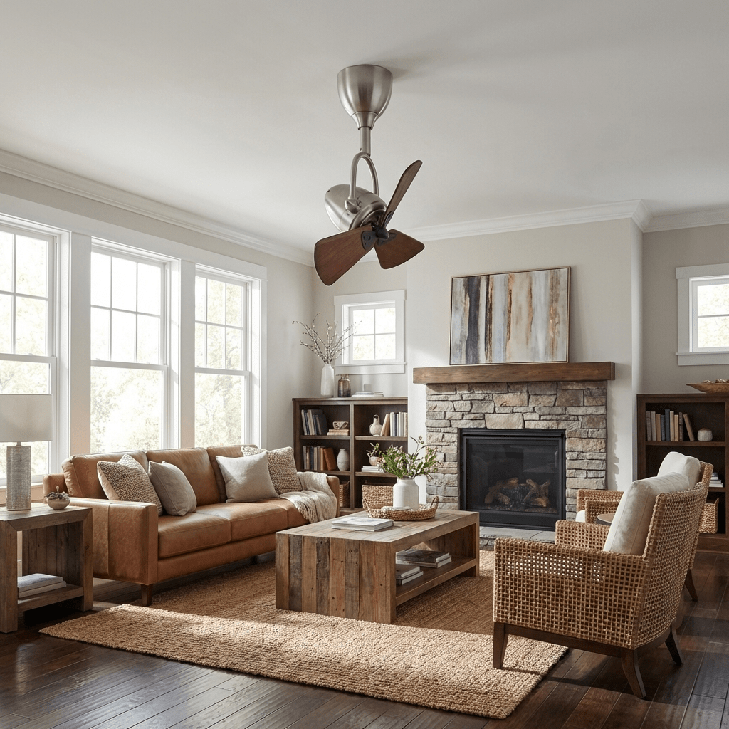 Articulated Ceiling Fan | Vintage Design with Modern Functionality 2
