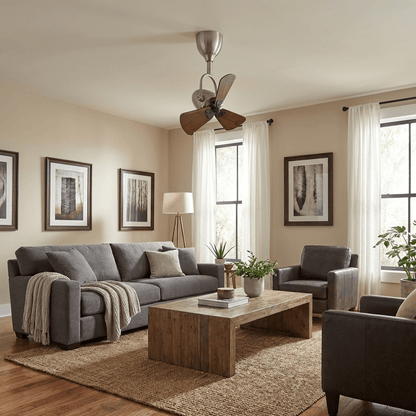 Articulated Ceiling Fan | Vintage Design with Modern Functionality 4