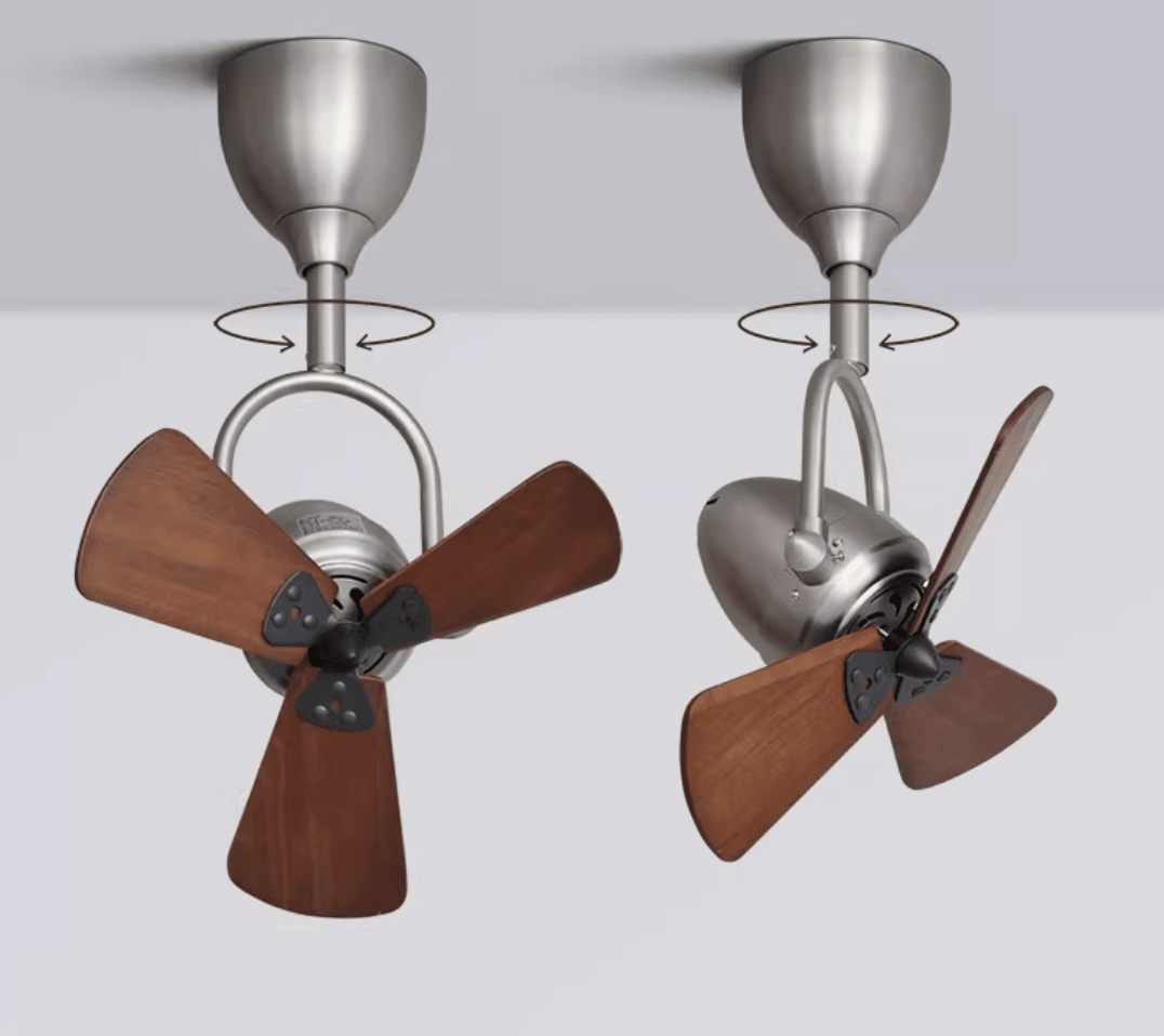 Articulated Ceiling Fan | Vintage Design with Modern Functionality 6
