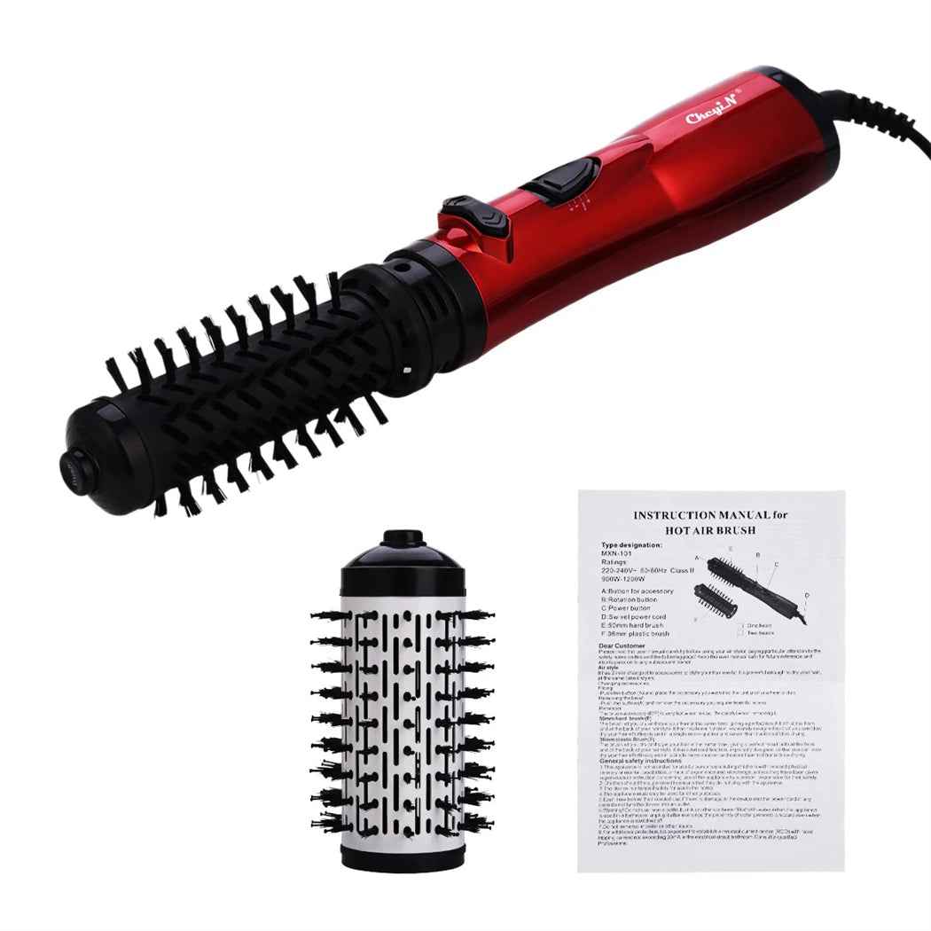 Auto-Rotating Hair Styler | 2-in-1 Ionic Round Brush for Effortless Volume 2
