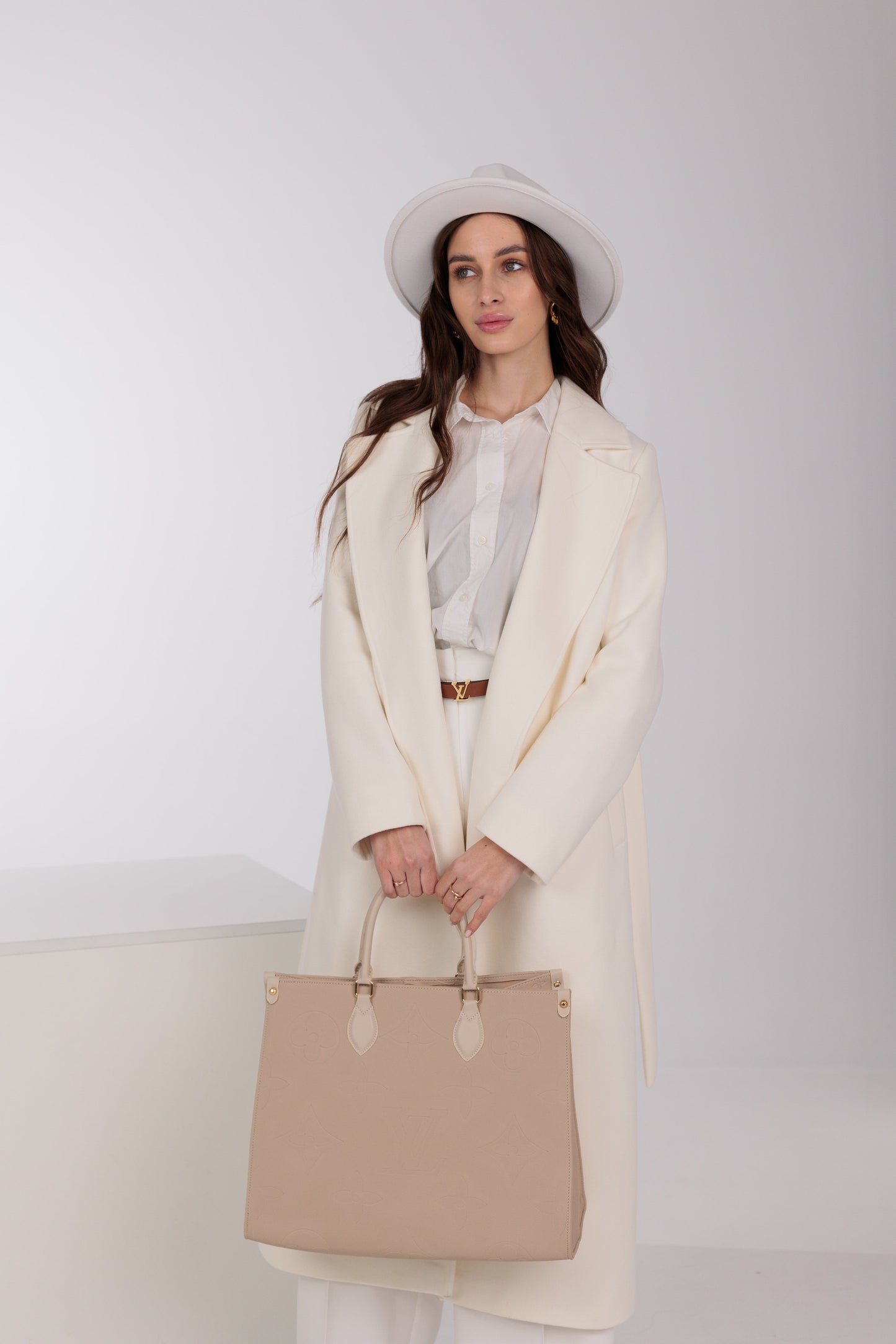 Astoria Classic Wraparound Wool Blend Overcoat