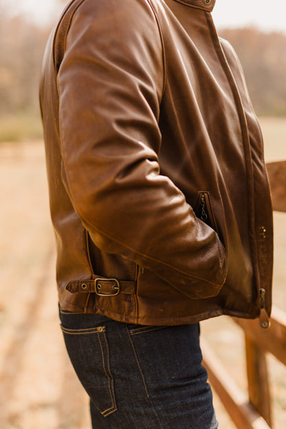 Schott x Ball and Buck Perfecto leren jas