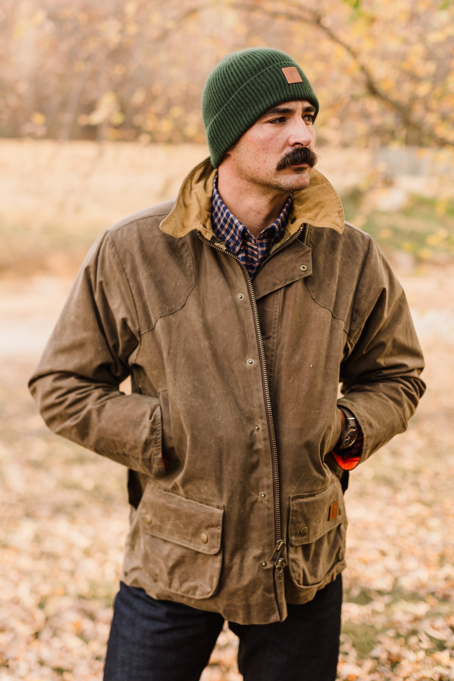Arthur stickad mössa - Merino/Angora