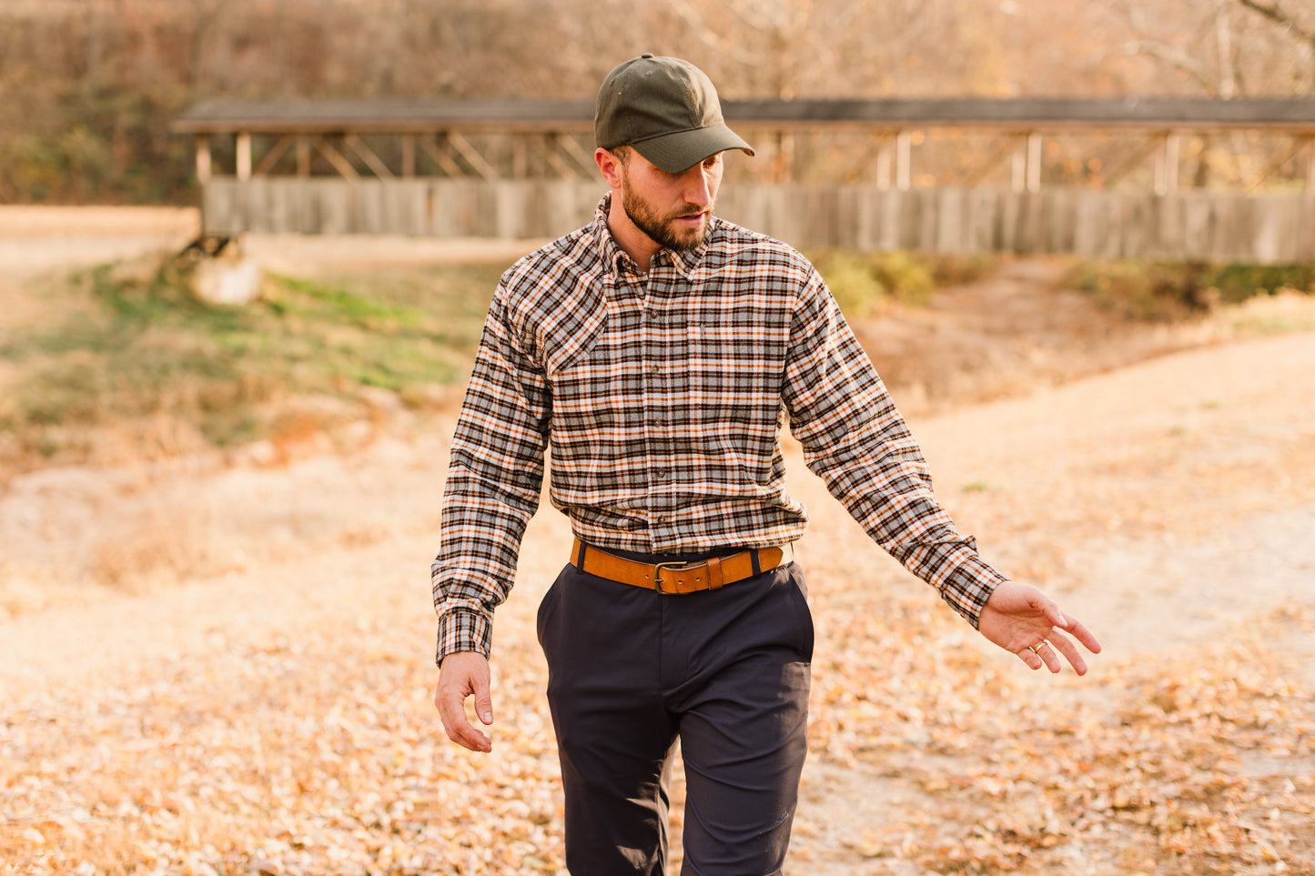 Sportsmans skjorta - Sharptail flanell