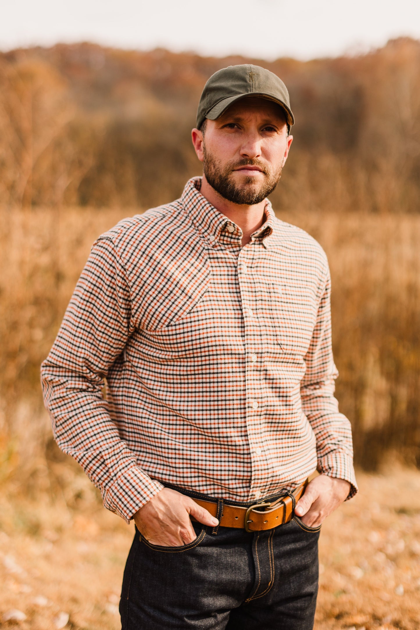 Sportsmans skjorta - Burge flanell
