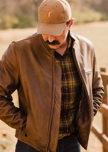 Schott x Ball and Buck Perfecto leren jas