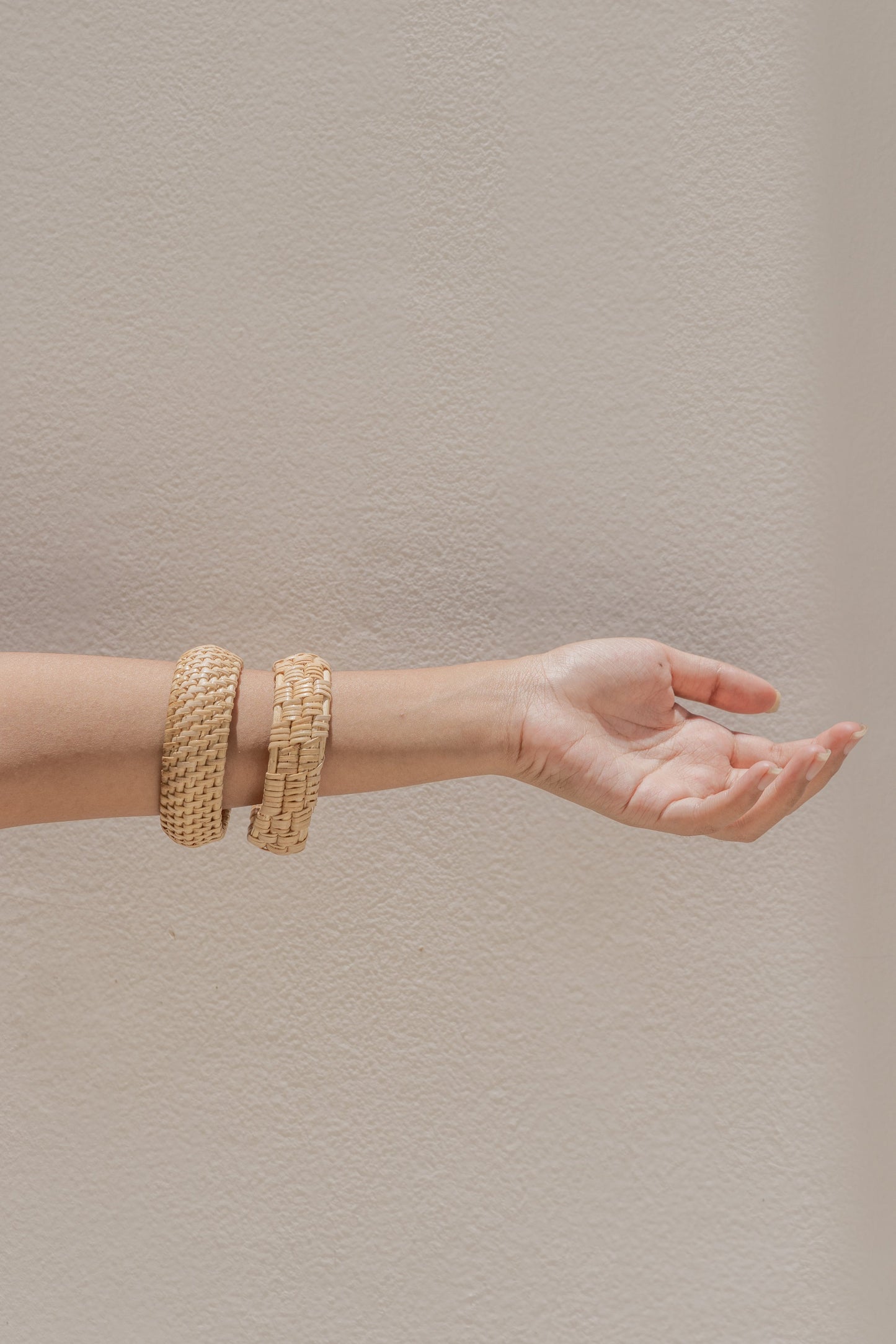 Statement Flat Weave Bangle