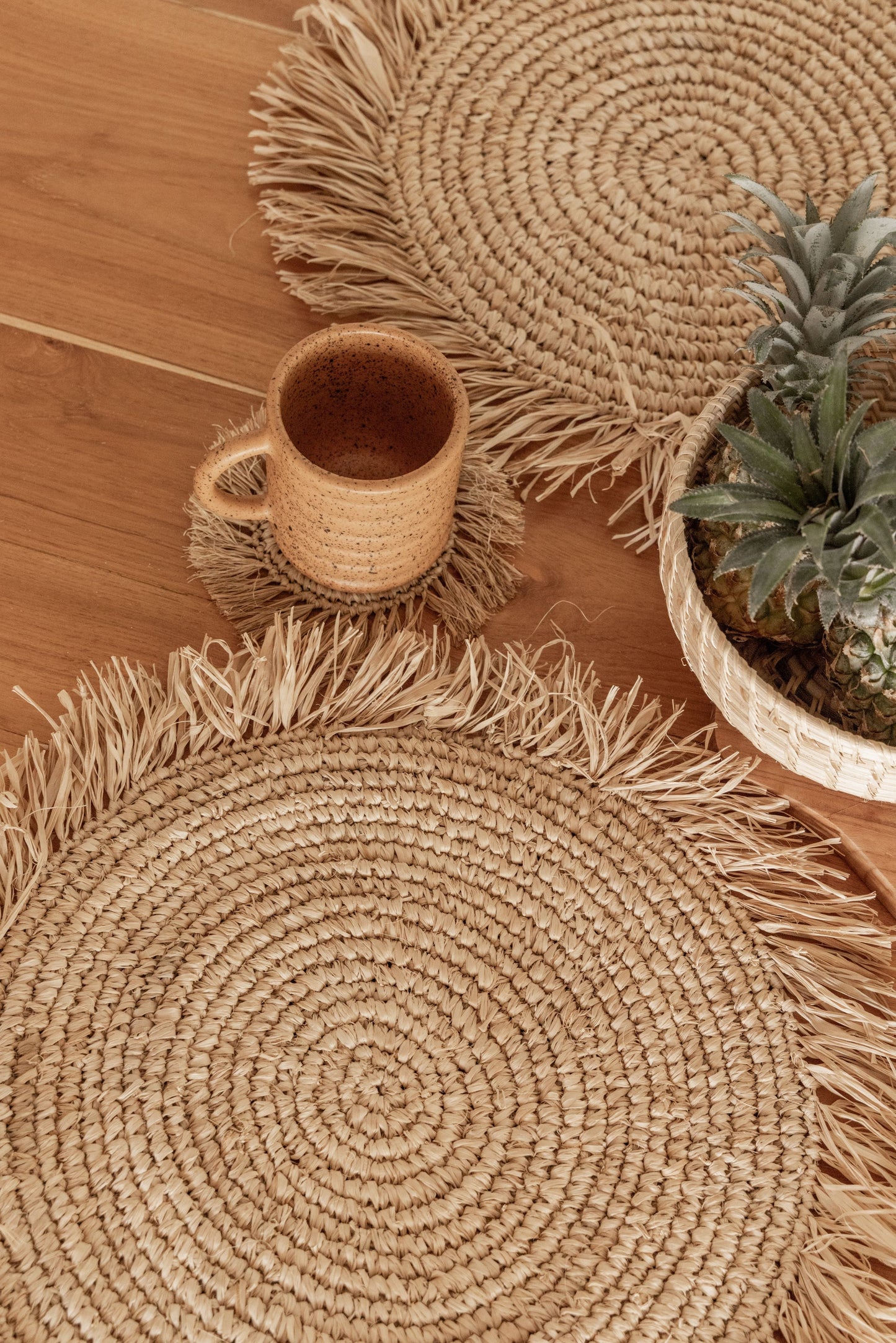 Seagrass Placemat and Coaster Set