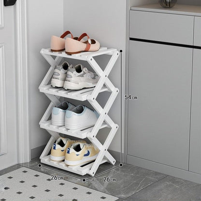 Bamboo Tiered Storage Rack | Foldable Design with Eco-Friendly Material | Space-Saving Organizer for Home Decor 10