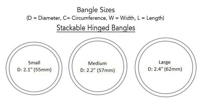Accent stein armring