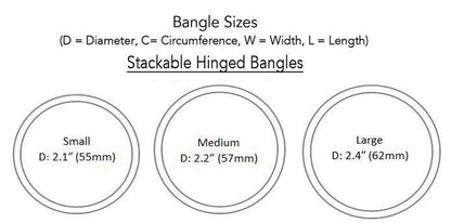 Accent stein armring