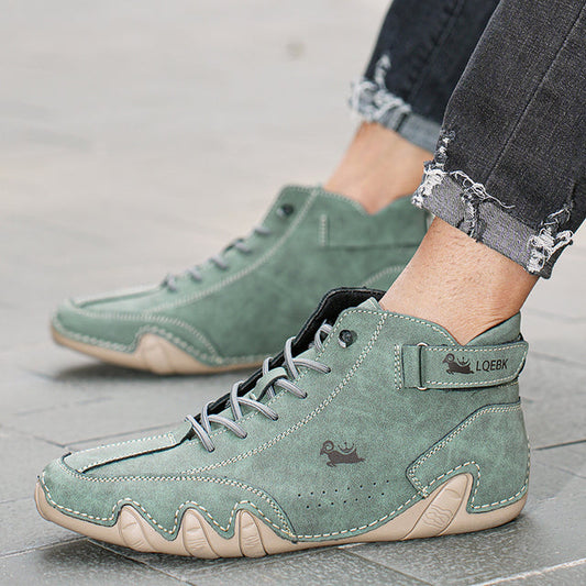 Scarpe da piedi nudi in pelle