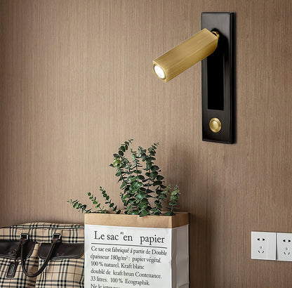 Bedside Sconce | Adjustable LED Wall Mounted Lamp with Hidden Switch 3