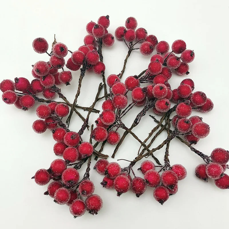 Berry Splendor | Imitation Christmas Berries Bundle for Festive Decor 2