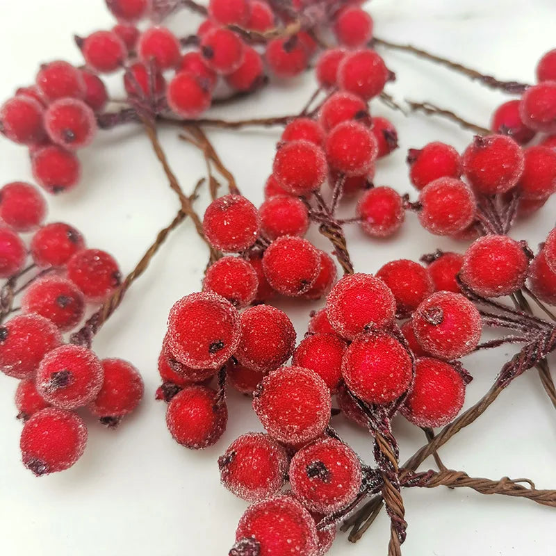 Berry Splendor | Imitation Christmas Berries Bundle for Festive Decor 3