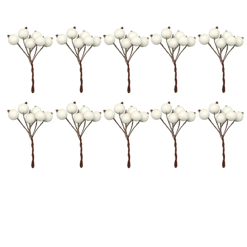 Berry Splendor | Imitation Christmas Berries Bundle for Festive Decor 6