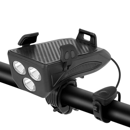 Bicycle Light | 4-in-1 LED Headlight with Powerbank, Phone Holder & Horn 2