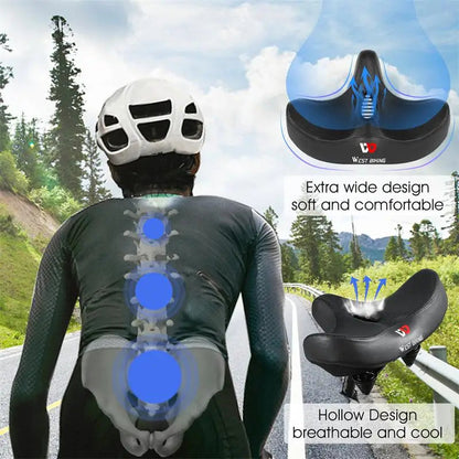 Bike Saddle | Most Comfortable Bicycle Seat with Ergonomic Padding 2