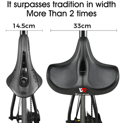 Bike Saddle | Most Comfortable Bicycle Seat with Ergonomic Padding 4