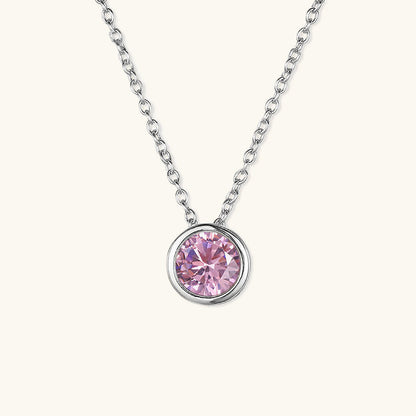 Birthstone Necklace | Personalized Gold Pendant with Gemstone 10